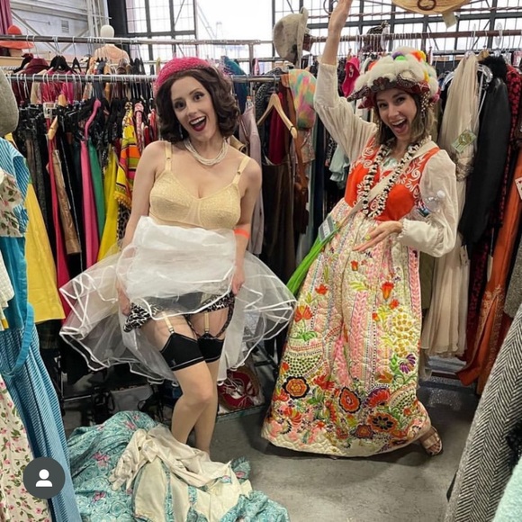 Last chance Vintage Statement JANE Martin Vintage Maxi Quilted Dress - Picture 7 of 17